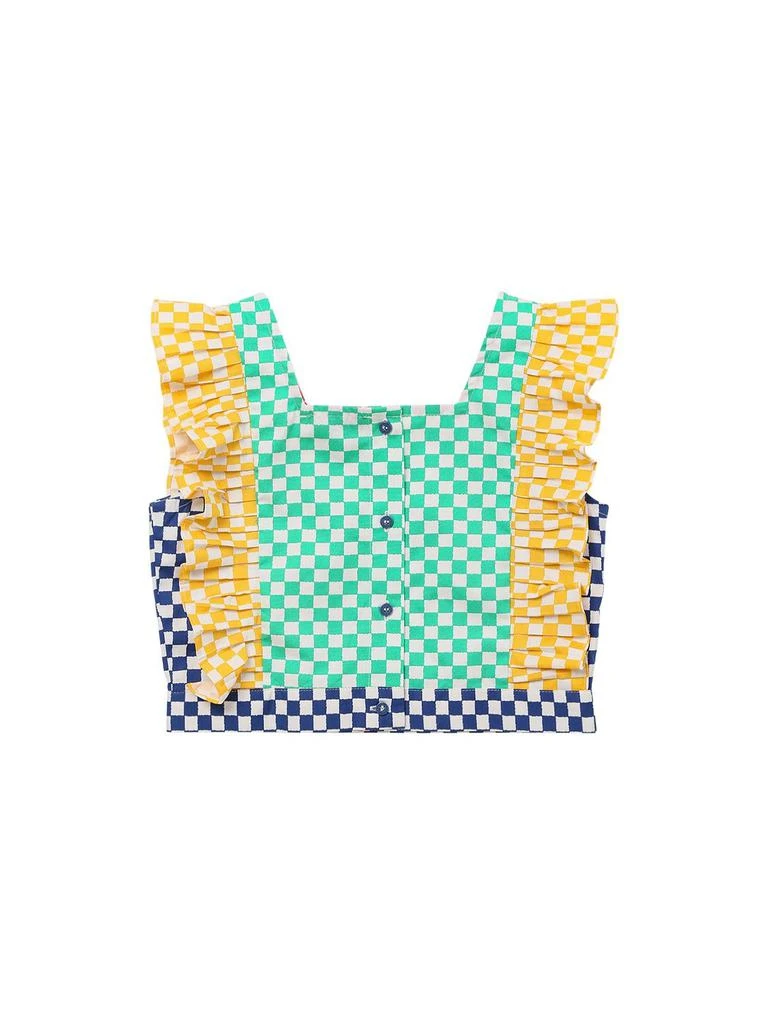 商品Stella McCartney|Color Block Organic Cotton Top,价格¥322,第2张图片详细描述
