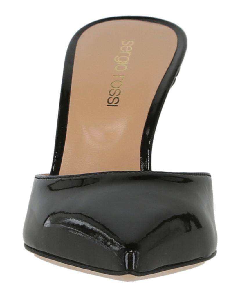 商品Sergio Rossi|Patent Leather Pointed Toe Mules,价格¥2141,第6张图片详细描述