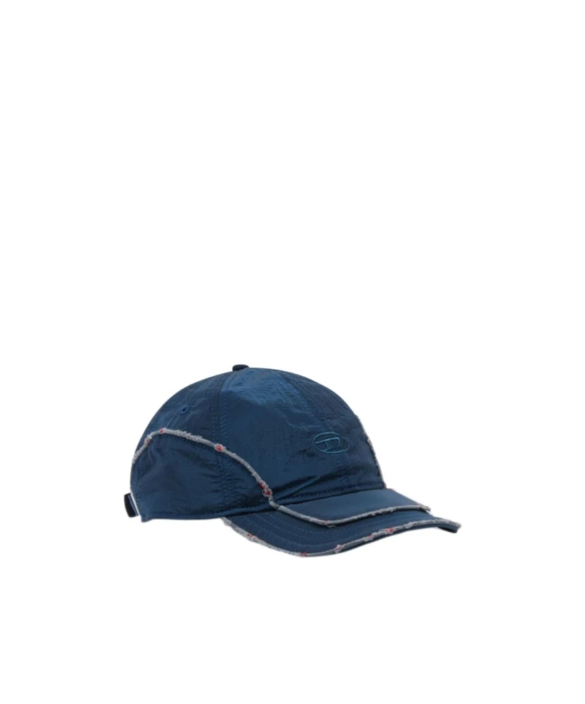 商品【商品预售7天】 Diesel|Diesel 男士帽子 A174140KNAM81E 蓝色,价格¥1291,第1张图片