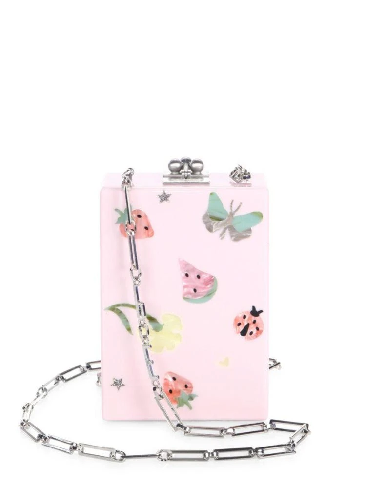 商品Edie Parker|Carol Picnic Acrylic Chain Crossbody Bag,价格¥7627,第1张图片