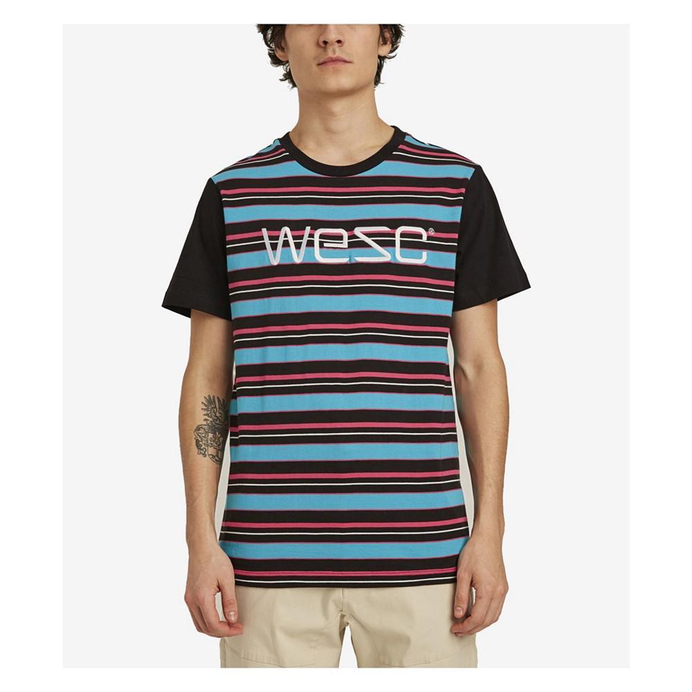 商品WeSC|Max Yarn Dye Multi Stripe T-Shirt,价格¥287,第1张图片