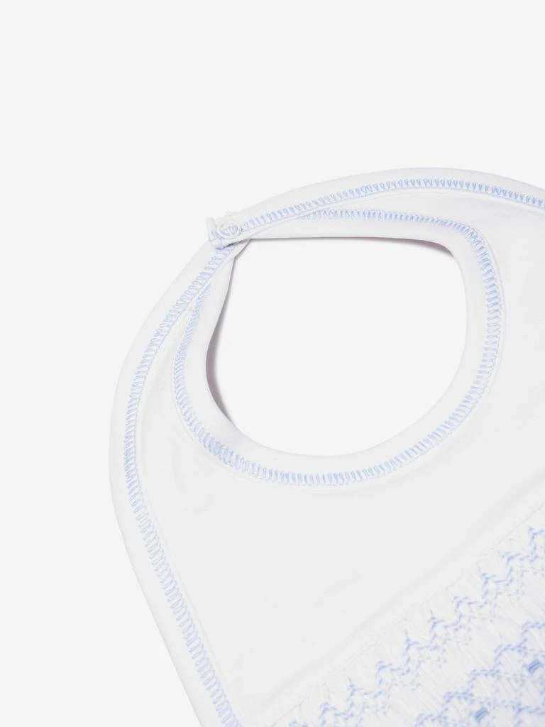 商品Magnolia Baby|Magnolia Baby Baby Boys Smocked Bib in White,价格¥114,第4张图片详细描述