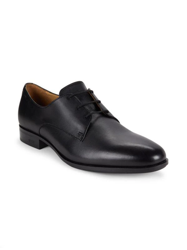 商品Hugo Boss|Colby Leather Derby Shoes,价格¥917,第2张图片详细描述