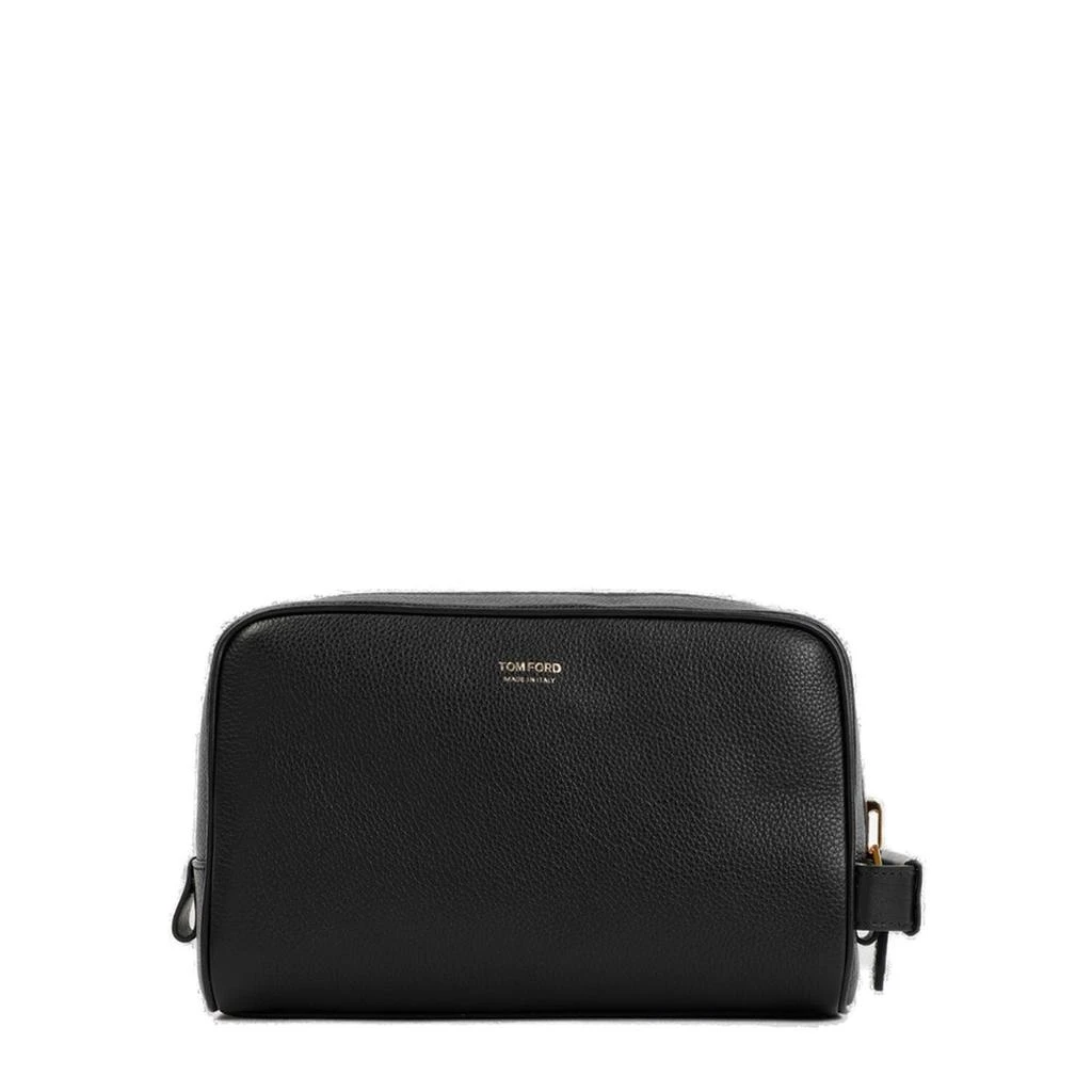 商品Tom Ford|Tom Ford Logo Printed Zipped Wash Bag,价格¥12658,第2张图片详细描述
