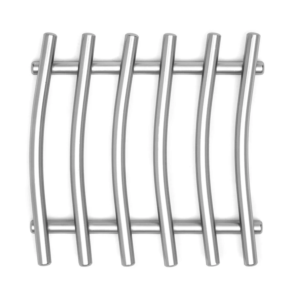 商品Michael Graves Design|Michael Graves Design Simplicity Abstract Steel Trivet, Satin Nickel,价格¥127,第3张图片详细描述