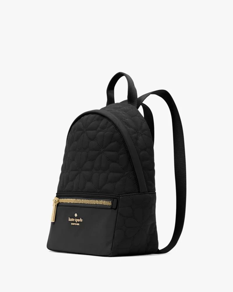 商品Kate Spade|Spade Flower Quilted Fabric Small Backpack,价格¥730,第3张图片详细描述