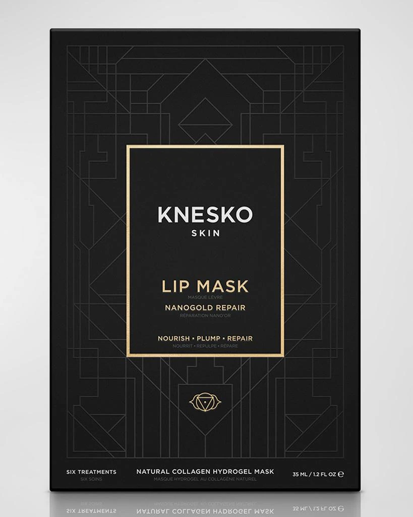 商品Knesko Skin|Nanogold Repair Lip Mask (6 Treatments),价格¥541,第4张图片详细描述