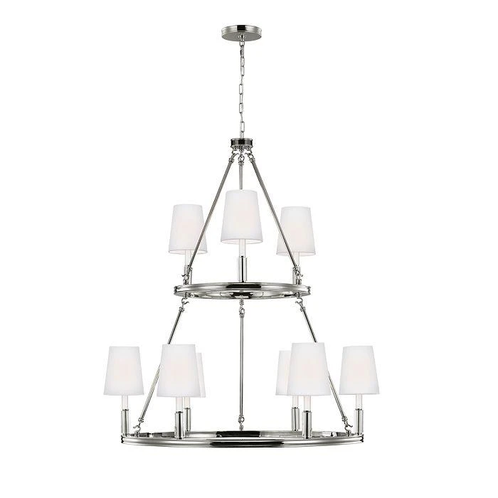 商品Sean Lavin|Visual Comfort Lismore Large Nine Light Chandelier,价格¥9480,第1张图片