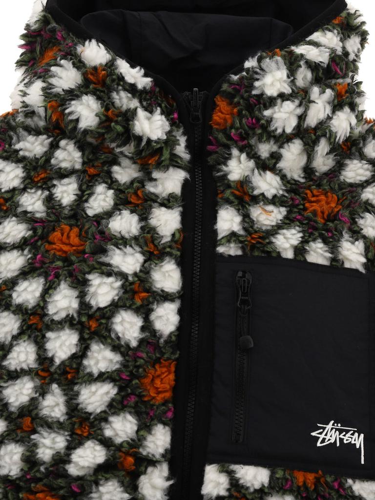"Pattern Sherpa" fleece jacket商品第3张图片规格展示