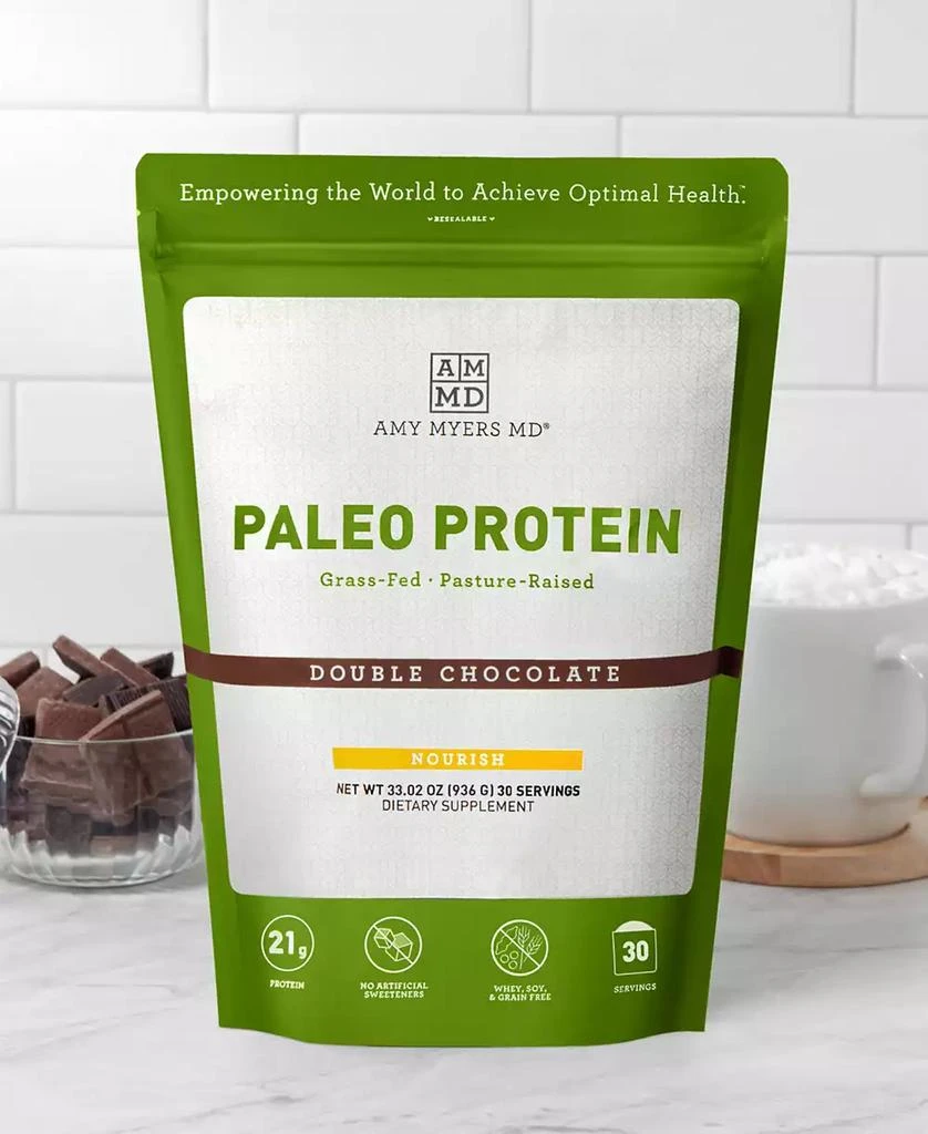 商品Amy Myers MD®|Paleo Protein - Double Chocolate,价格¥527,第2张图片详细描述