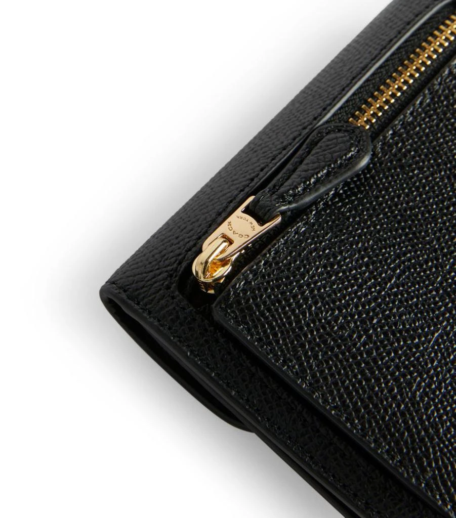 商品Coach|Small Leather Wyn Wallet,价格¥1222,第4张�图片详细描述