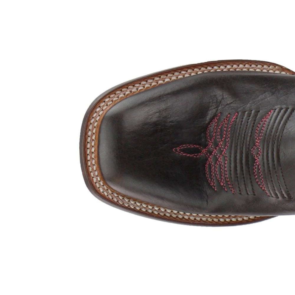 商品Lucchese|Hypnotic Swirl Square Toe Cowboy Boots,价格¥1022,第5张图片详细描述