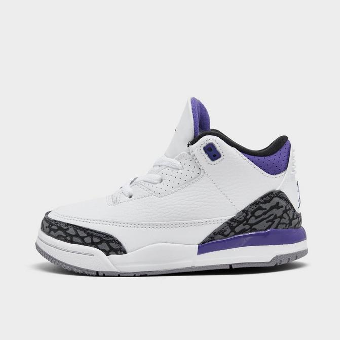 商品Jordan|Kids' Toddler Air Jordan Retro 3 Casual Shoes,价格¥522,第1张图片