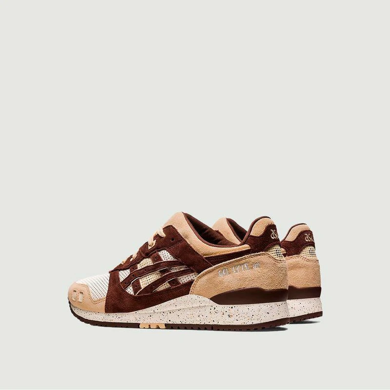 商品Asics|Gel Lyte III OG sneakers  CREAM DARK BROWN ASICS,价格¥592,第3张图片详细描述