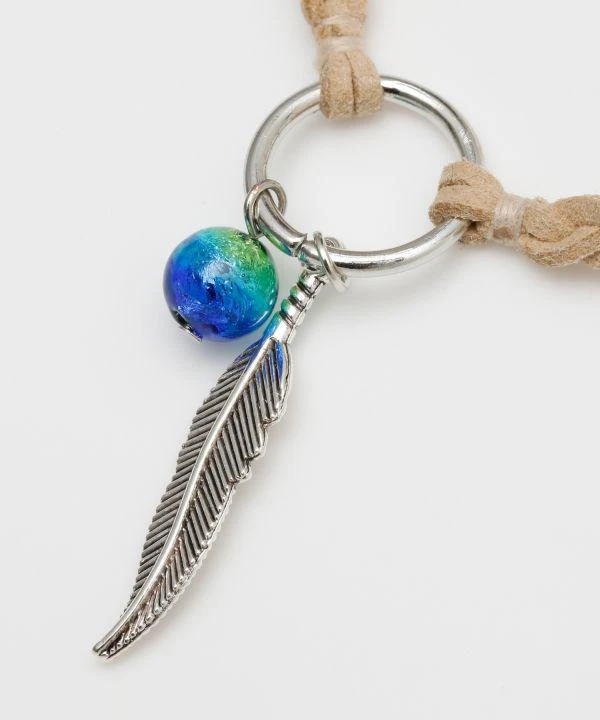 商品AMINA|Luminous HOTARUDAMA x Feather Anklet,价格¥126,第5张图片详细描述