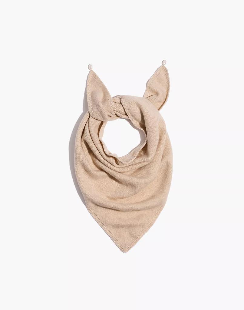 商品Madewell|Madewell x Donni Pearl (Re)sourced Cashmere-Merino Bandana,价格¥495,第3张图片详细描述