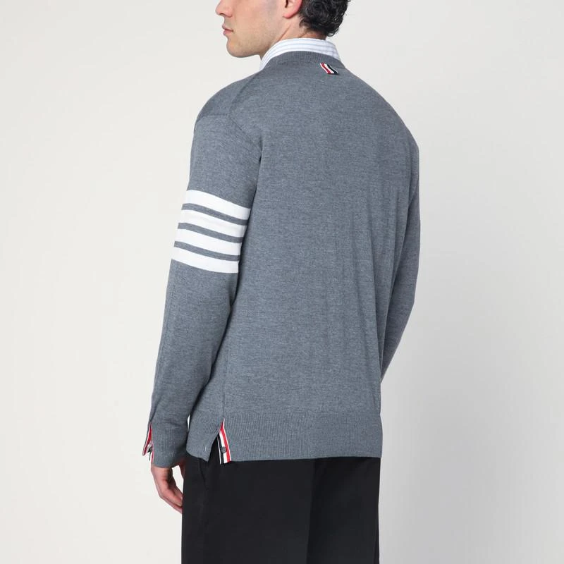 商品Thom Browne|Wool sweater in gray,价格¥2530,第3张图片详细描述