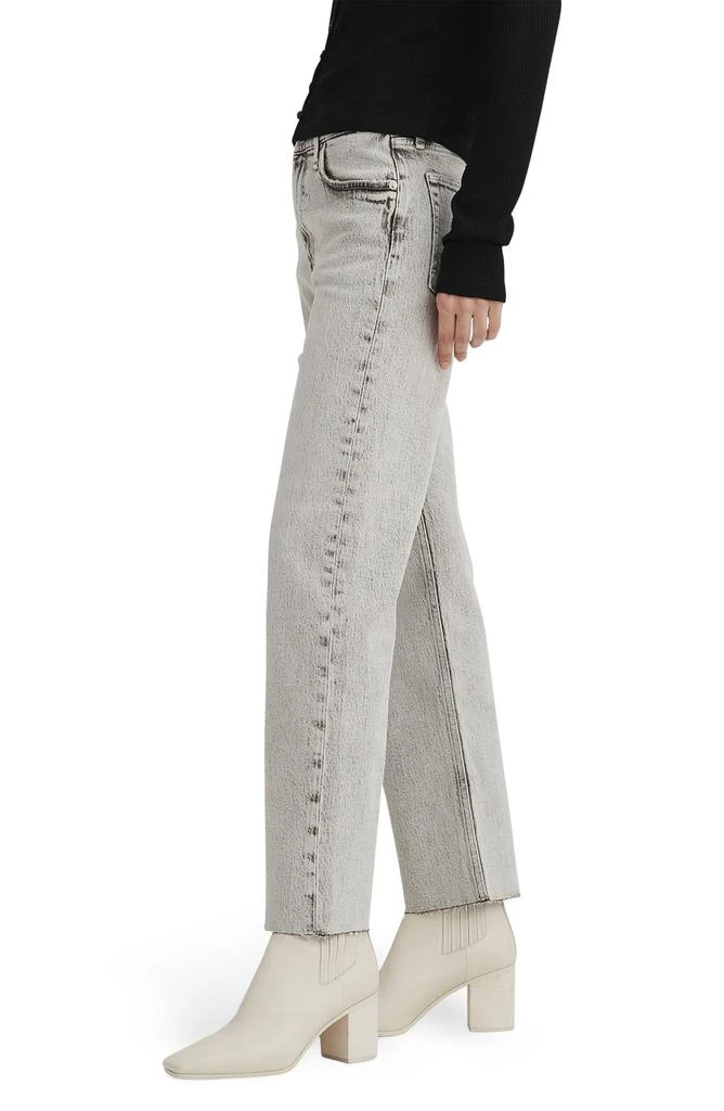 商品Rag & Bone|Harlow High Waist Raw Hem Ankle Straight Leg Jeans,价格¥512,第3张图片详细描述