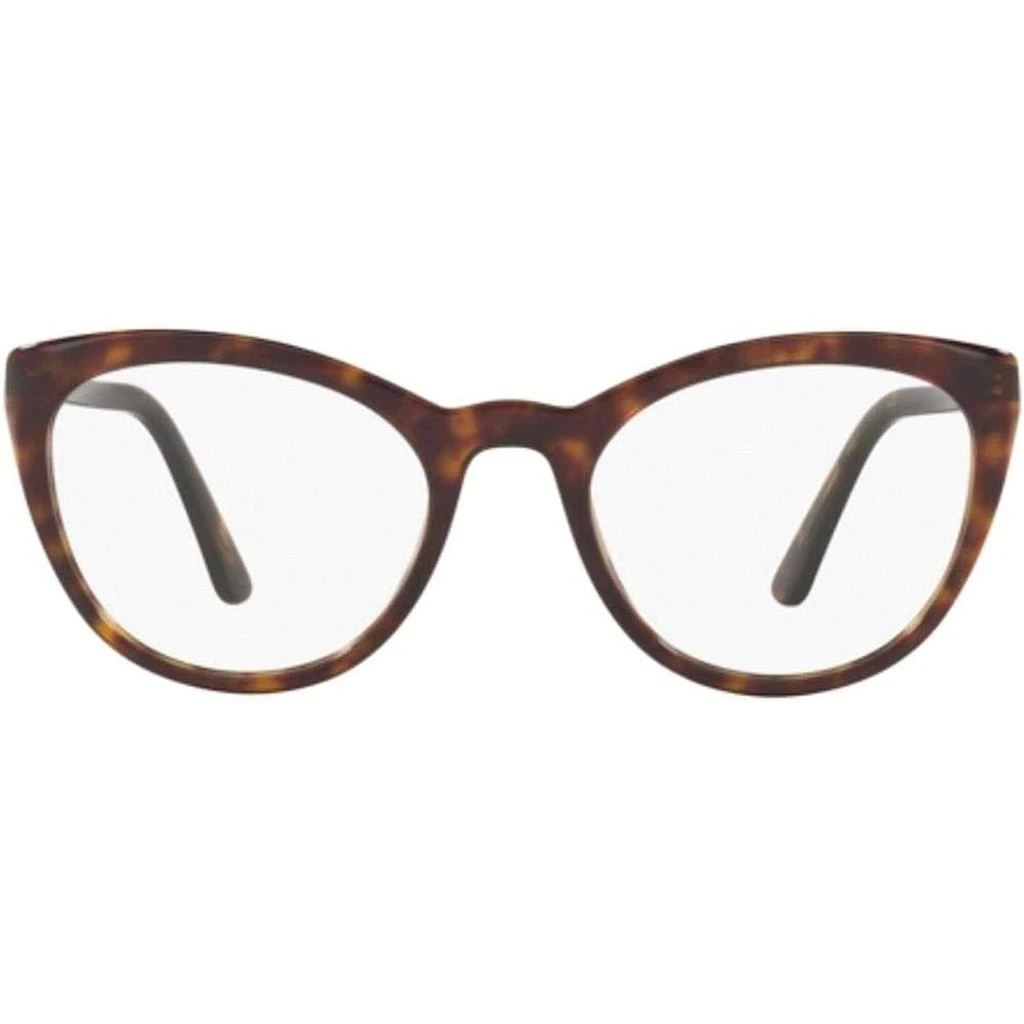 商品Prada|Prada Women's Eyeglasses - Havana Square Full-Rim Frame | PRADA 0PR07VV 2AU1O151,价格¥655,第2张图片详细描述