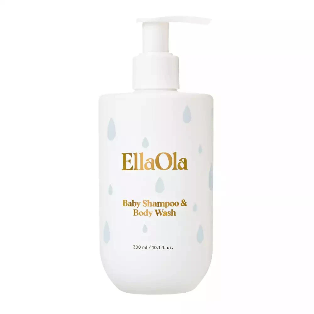 商品EllaOla|Superfood Baby Shampoo & Body Wash | Organic Baby Bath Essentials | Fragrance Free & Tear Free,价格¥225,第1张图片