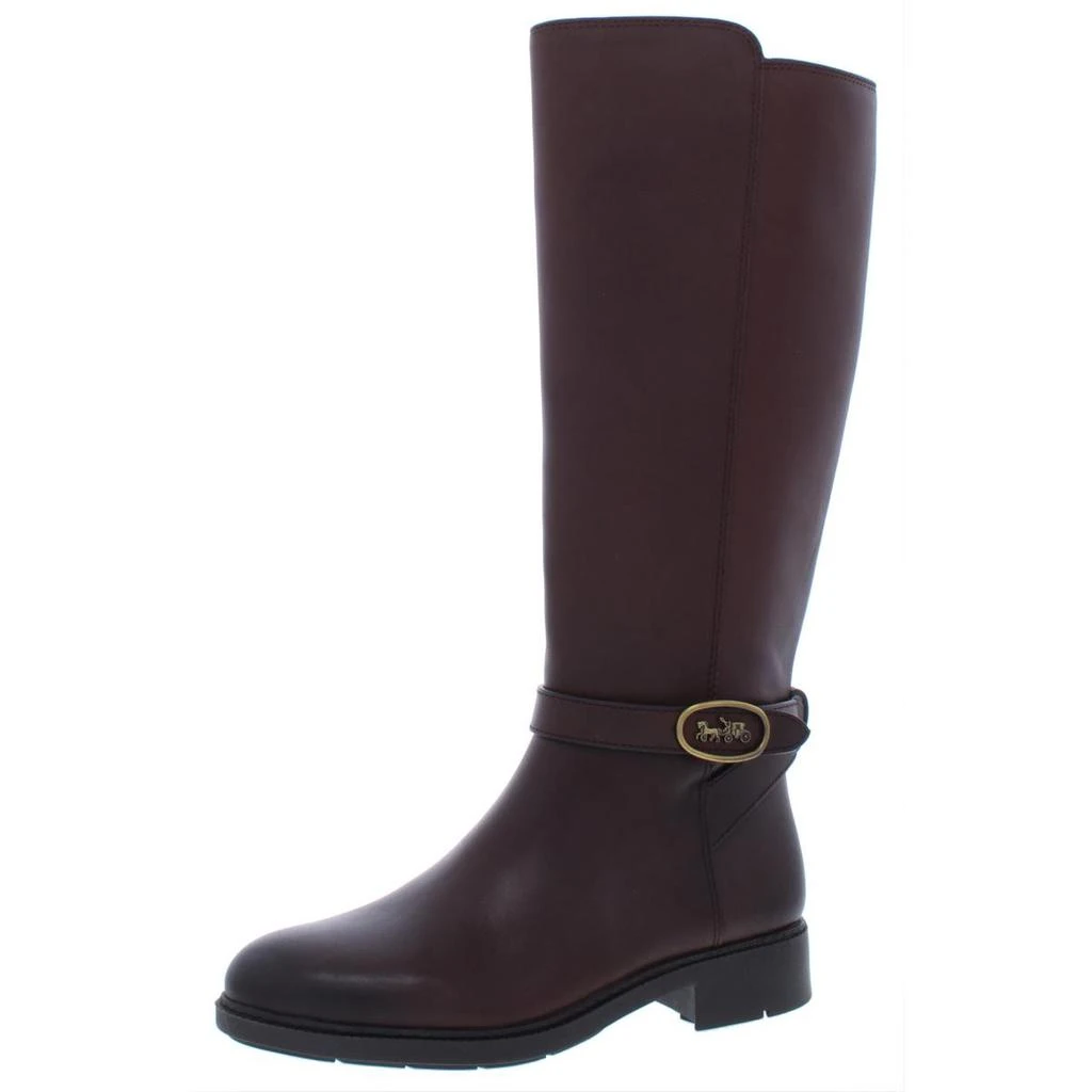 商品Coach|Coach Womens Ruby Leather Knee High Riding Boots,价格¥872,第2张图片详细描述