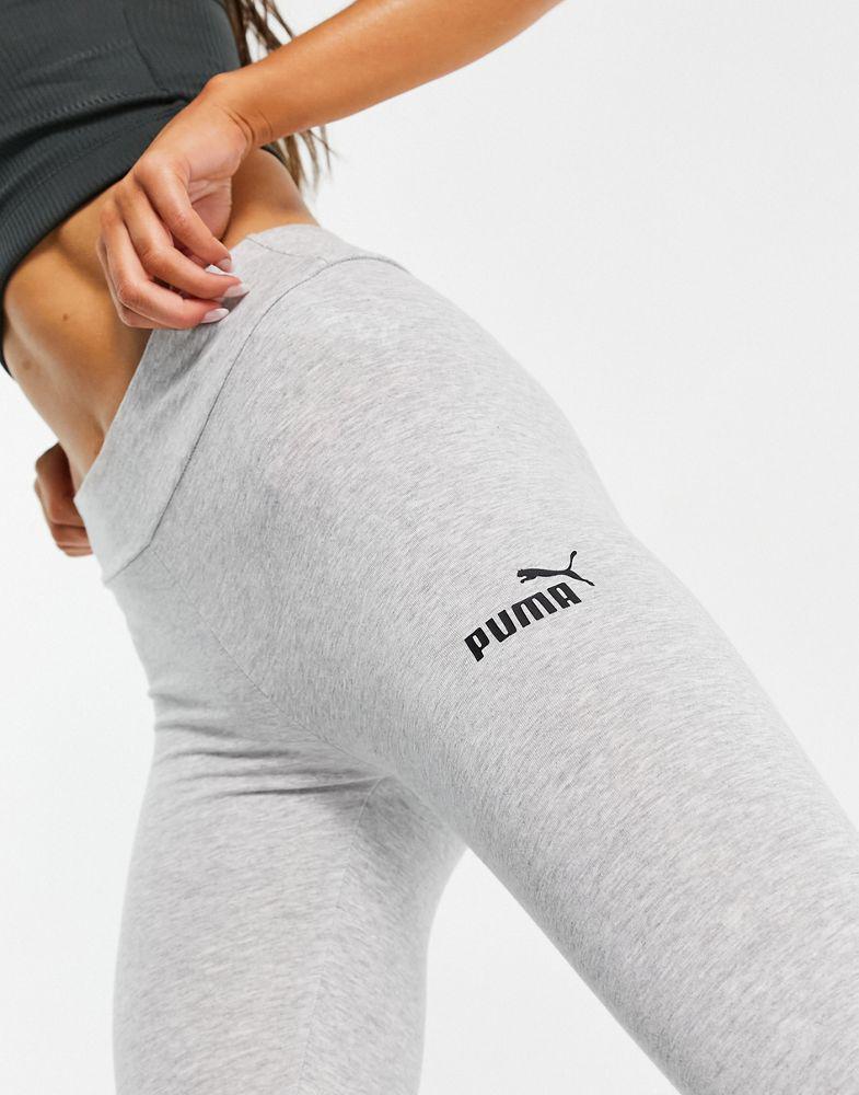 Puma Essentials leggings in grey商品第3张图片规格展示