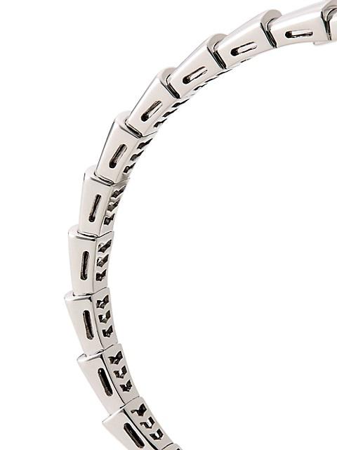 Serpenti Viper 18K White Gold Wrap Bracelet商品第3张图片规格展示