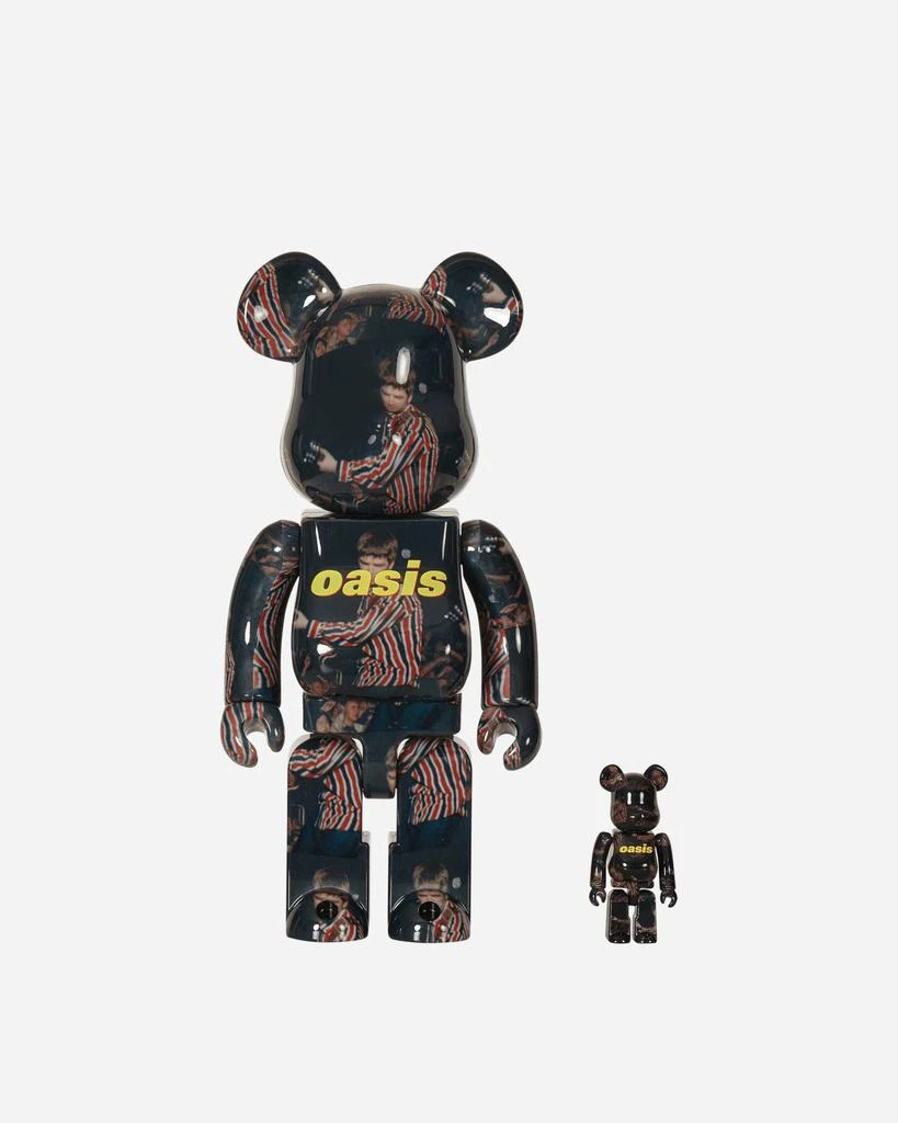 商品Medicom|100%+400% Oasis Knebworth 1996 - Noel Gallagher Be@rbrick Multicolor,价格¥874,第1张图片