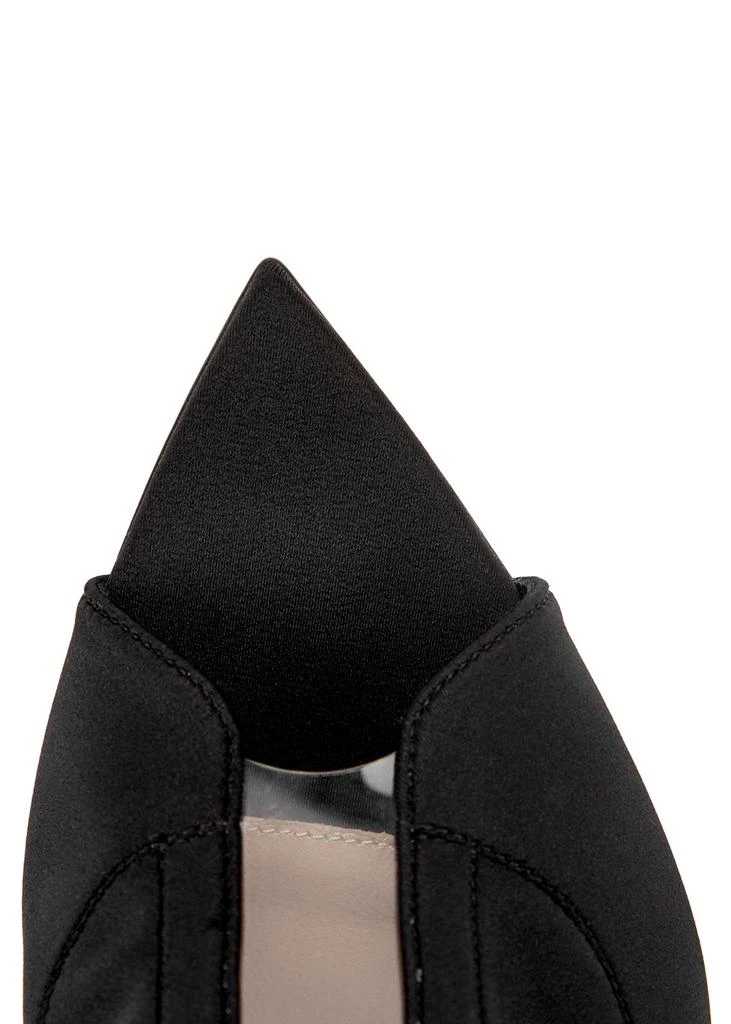 商品Gianvito Rossi|Hiroko 85 black satin ankle boots,价格¥4710,第4张图片详细描述