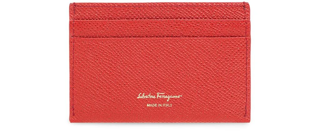 商品Salvatore Ferragamo|Leather card holder,价格¥1874,第2张图片详细描述