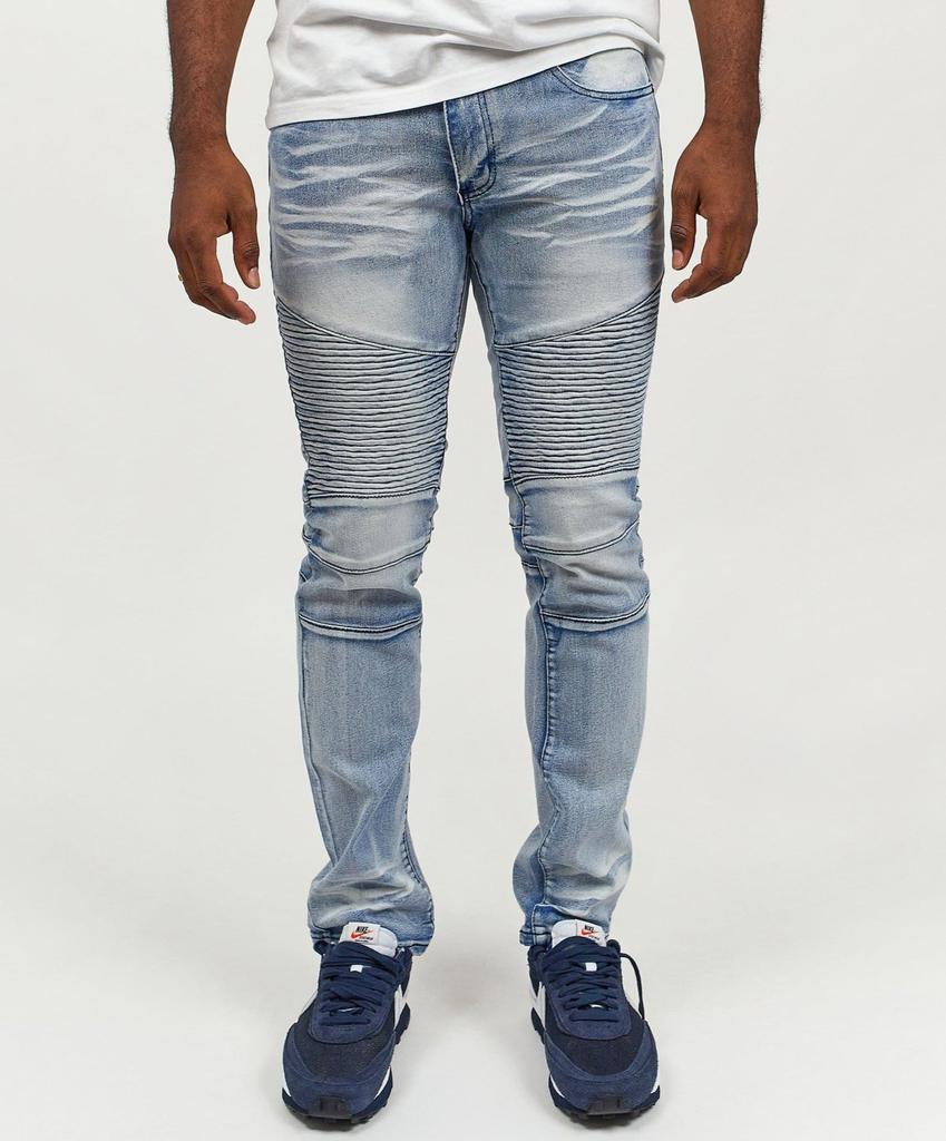 商品Reason Clothing|Pines Slim Moto Jeans,价格¥148,第1张图片