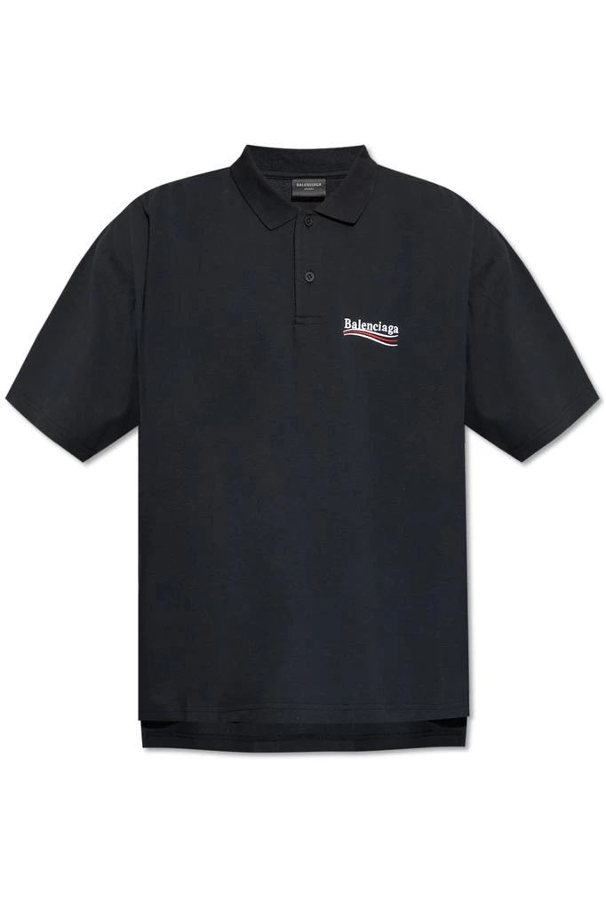 商品Balenciaga|Polo with embroidered logo,价格¥7319,第1张图片