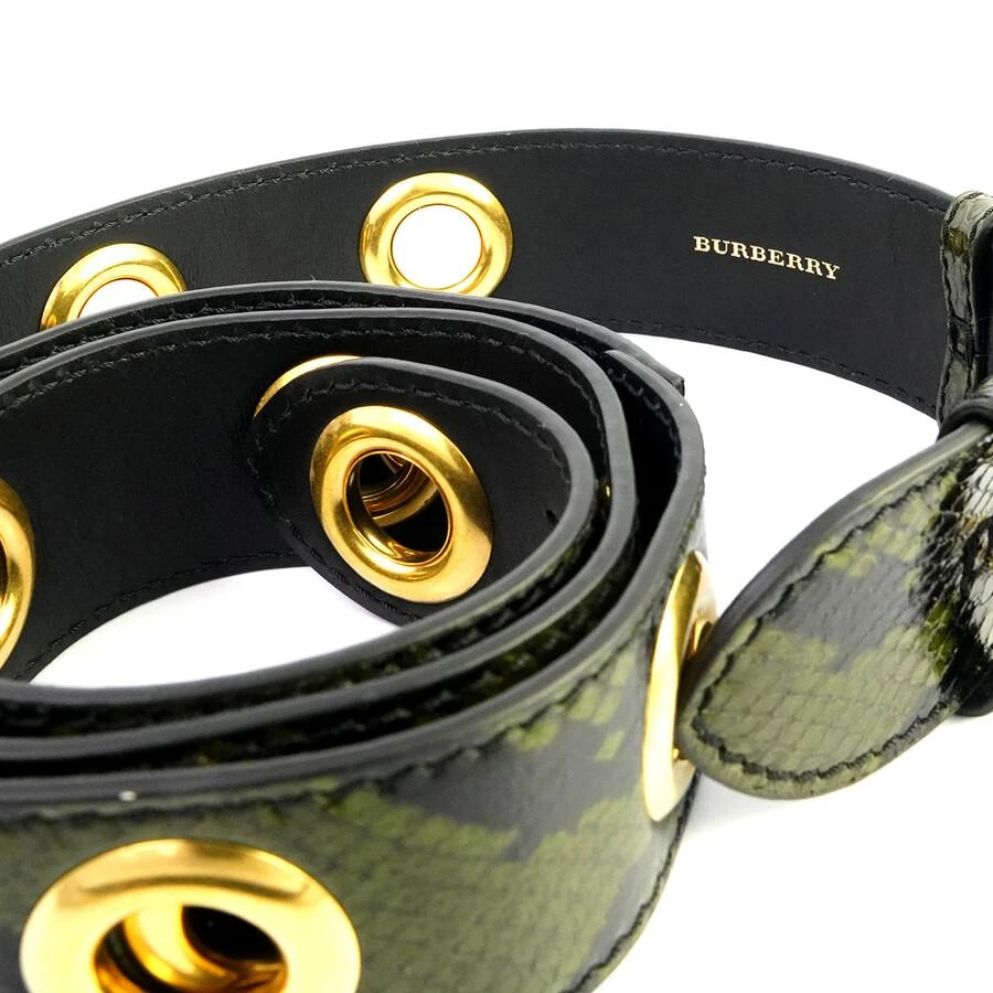 商品Burberry|Ladies Antique Green Croco-embossed Leather Bag Strap,价格¥1005,第3张图片详细描述