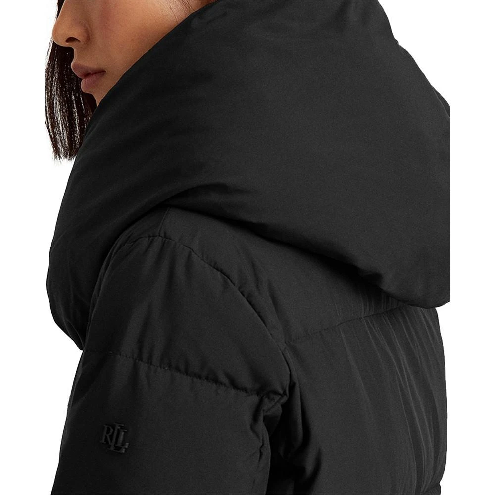 商品Ralph Lauren|Women's Oversized-Collar Hooded Down Coat,价格¥774,第5张图片详细描述