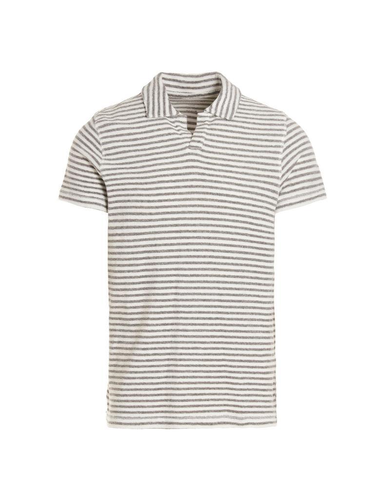 商品MAJESTIC FILATURES|Terry polo shirt,价格¥486,第1张图片