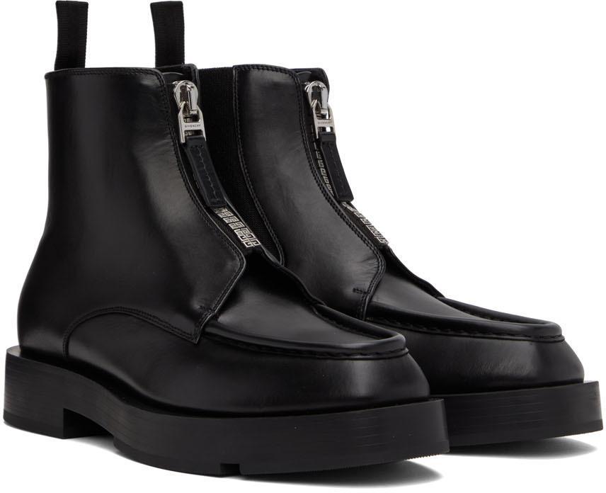 商品Givenchy|黑色徽标踝靴,价格¥11017,第6张图片详细描述