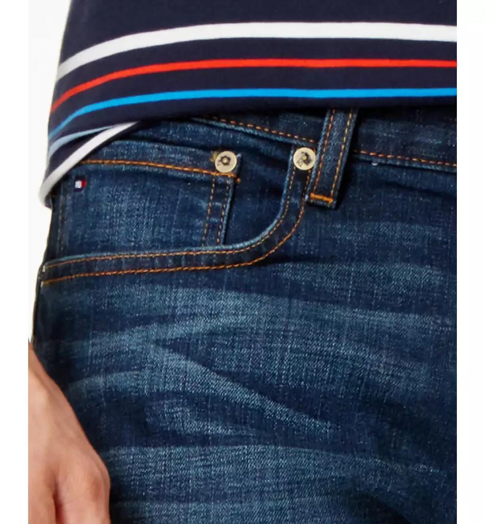 商品Tommy Hilfiger|Tommy Hilfiger Men's Slim-Fit Stretch Jeans,价格¥359,第4张图片详细描述