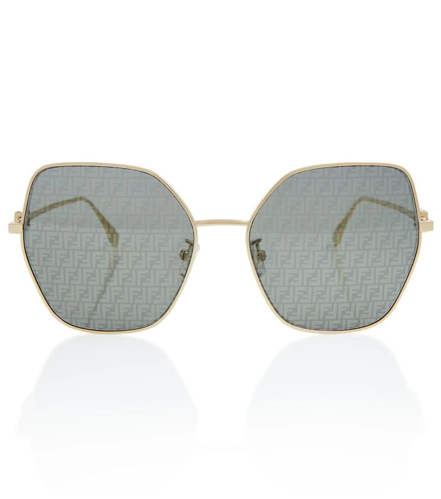 商品Fendi|Fendi Baguette oversized sunglasses,价格¥3659,第1张图片