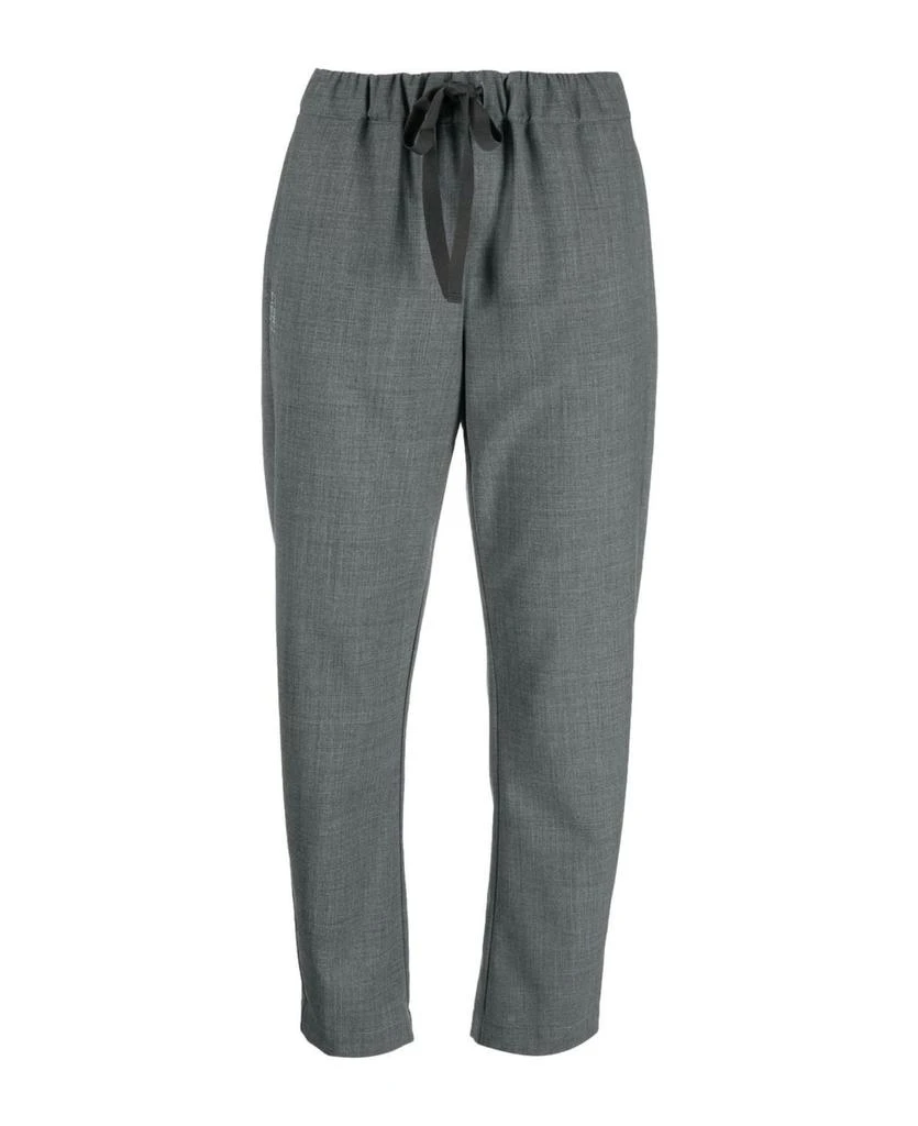 商品SEMICOUTURE|Charcoal Grey Virgin Wool Trousers,价格¥1580,第1张图片