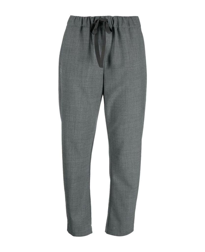 商品SEMICOUTURE|Charcoal Grey Virgin Wool Trousers,价格¥1443,第1张图片