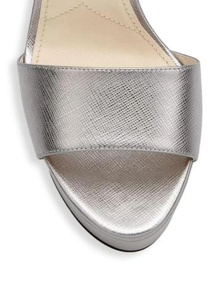 商品Prada|Metallic Platform Sandals,价格¥6399,第3张图片详细描述