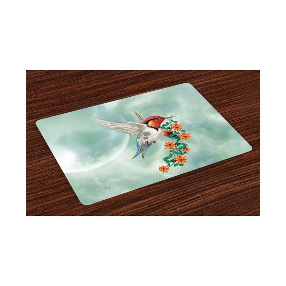 商品Ambesonne|Hummingbird Place Mats, Set of 4,价格¥477,第1张图片