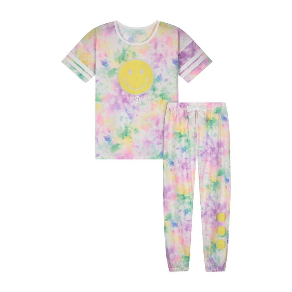 商品Sleep On It|Big Girls Top and Jogger Pants Pajama Set, 2 Piece,价格¥97,第1张图片