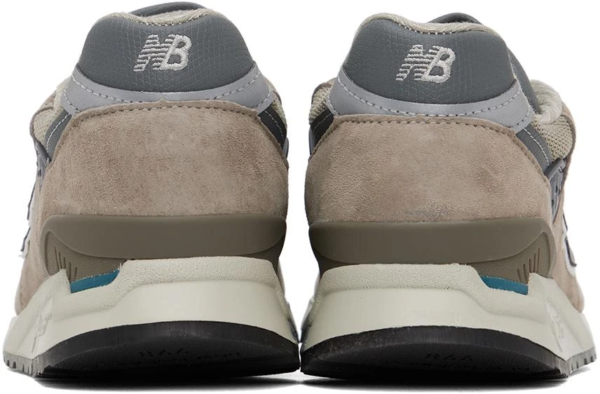 商品New Balance|Gray Made In USA 998 Core Sneakers,价格¥1456,第2张图片详细描述