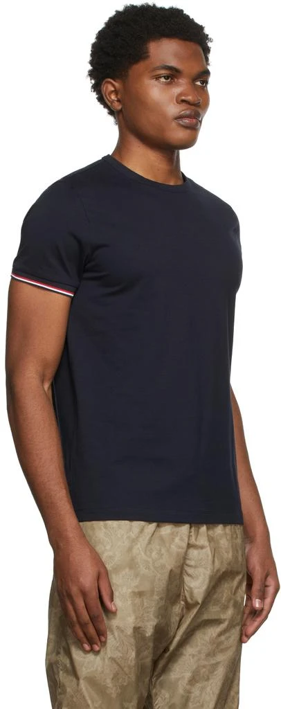 商品Moncler|海军蓝圆领 T 恤,价格¥2406,第2张图片详细描述