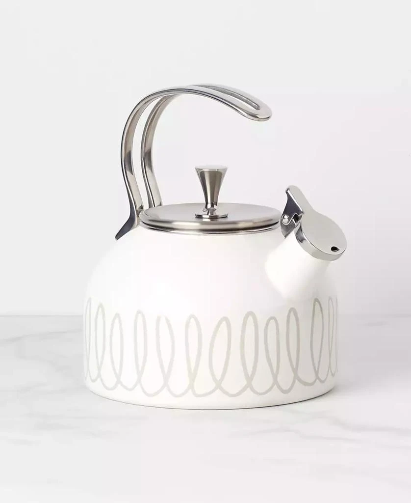 商品Kate Spade|new york Charlotte Street Grey Kettle,价格¥451,第4张图片详细描述