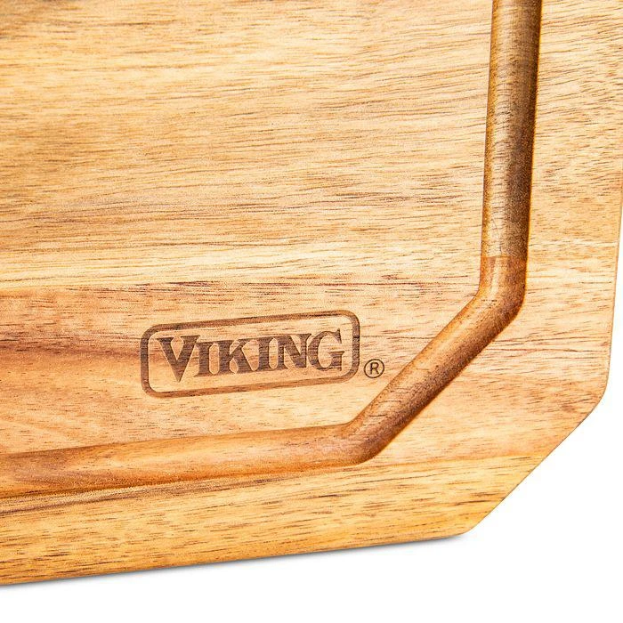 商品Viking|Acacia Wood Carving Board with Juice Groove,价格¥299,第3张图片详细描述