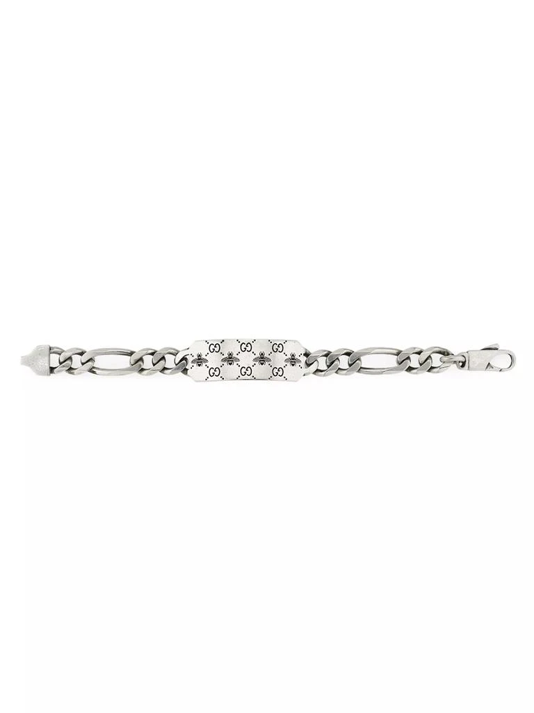 商品Gucci|Sterling Silver Signature Bee Bracelet,价格¥5025,第2张图片详细描述