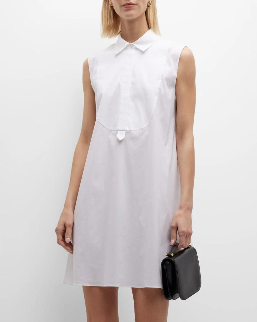 商品Theory|Sleeveless Bib Mini Tunic Dress,价格¥526,第3张图片详细描述