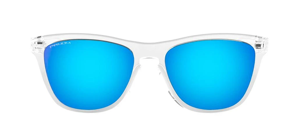 商品Oakley|Oakley FROGSKIN PRZM BLU 0OO9013-D0 Wayfarer Sunglasses,价格¥1070,第1张图片